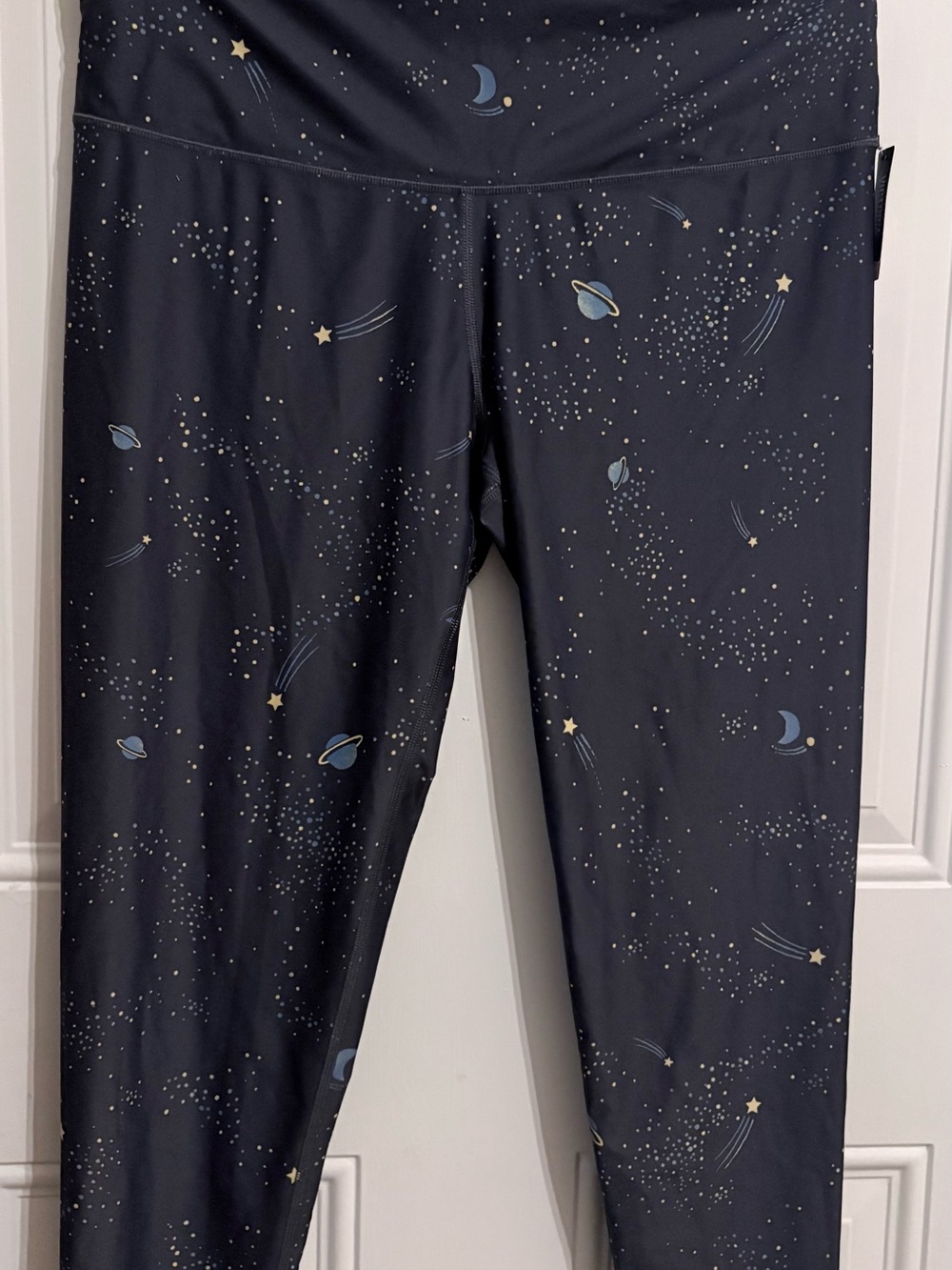 Victoria's Secret Navy Space-Print Kids Leggings
